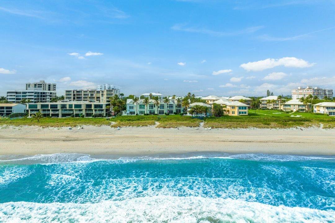 Rare opportunity to enjoy this private oceanfront residence perfectly situated in Delray Beach's most coveted location.
