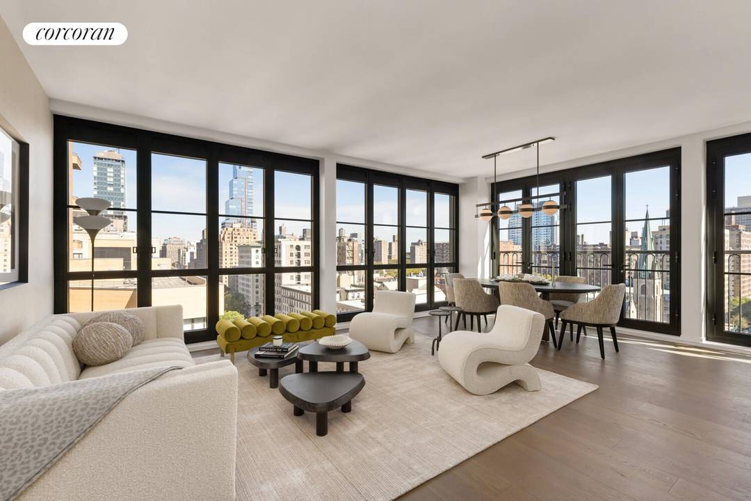 Residence 21C is a 3 bedroom, 3.