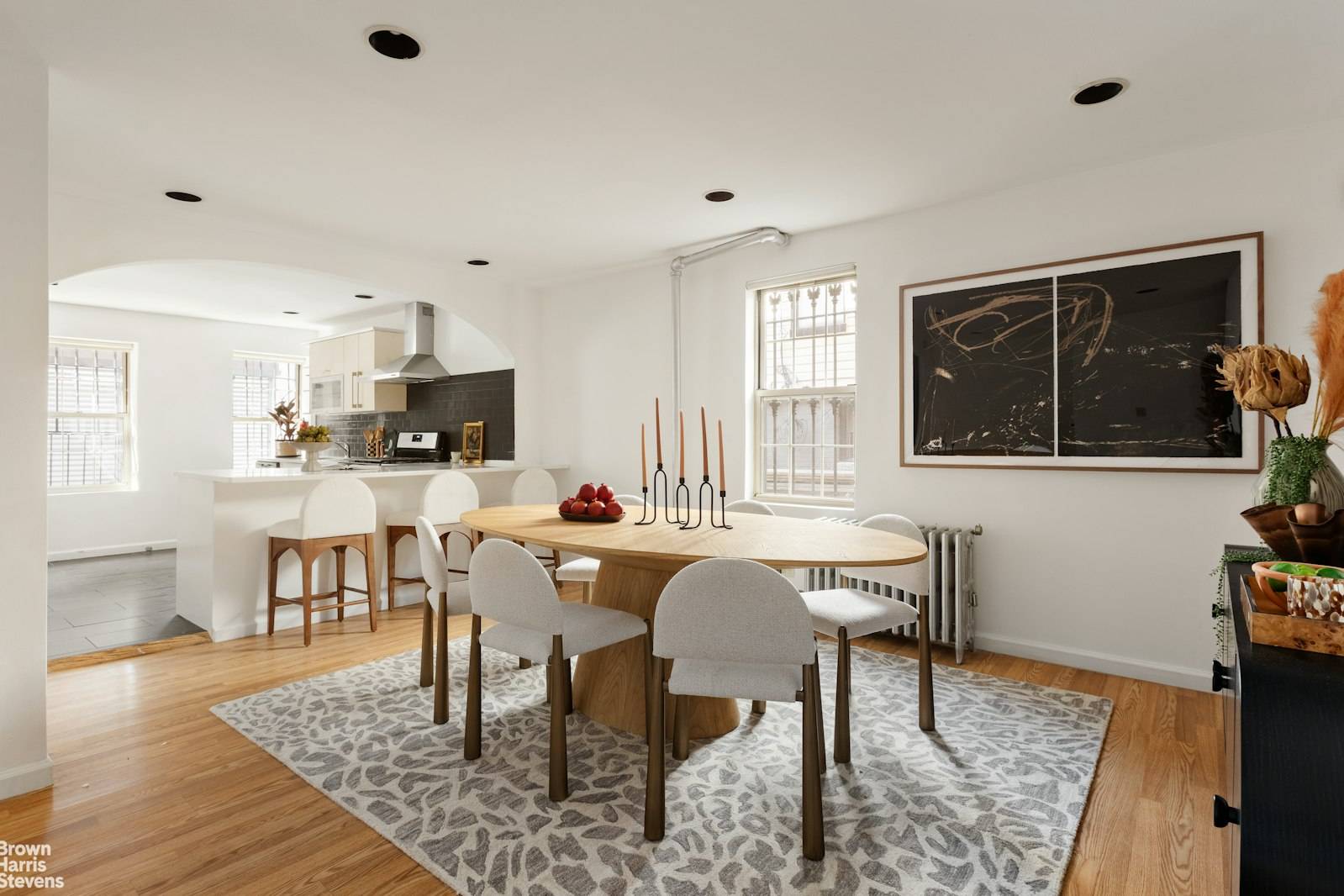 Welcome to this exceptional two unit Bushwick townhouse, a beautifully maintained and thoughtfully upgraded residence offering flexibility, comfort, and charm across two expansive homes.