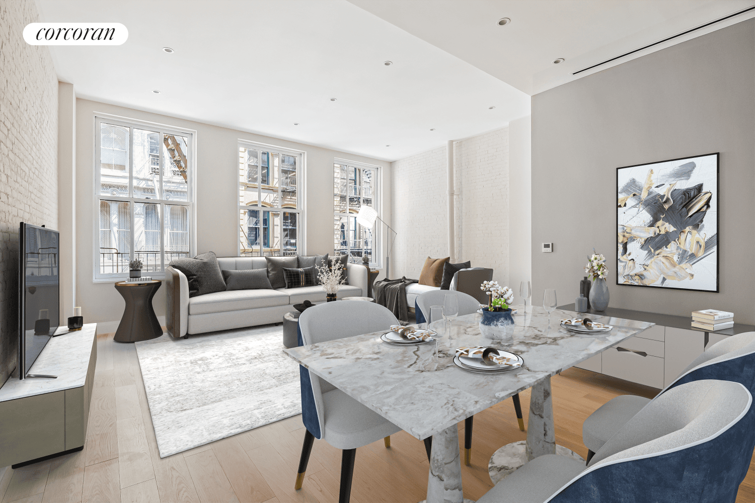 NEWLY RENOVATED, TRIPLE MINT TWO BEDROOM, THREE FULL BATHS PLUS HOME OFFICE 15 by 10 WITH SPACE TO BUILD A SPACIOUS FLEX THIRD BEDROOM.