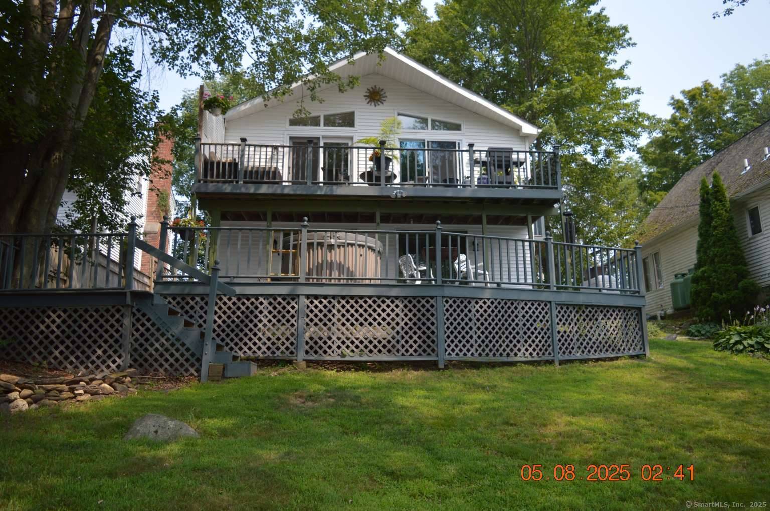 LAKEFRONT HOUSE on Hitchcock Lake.