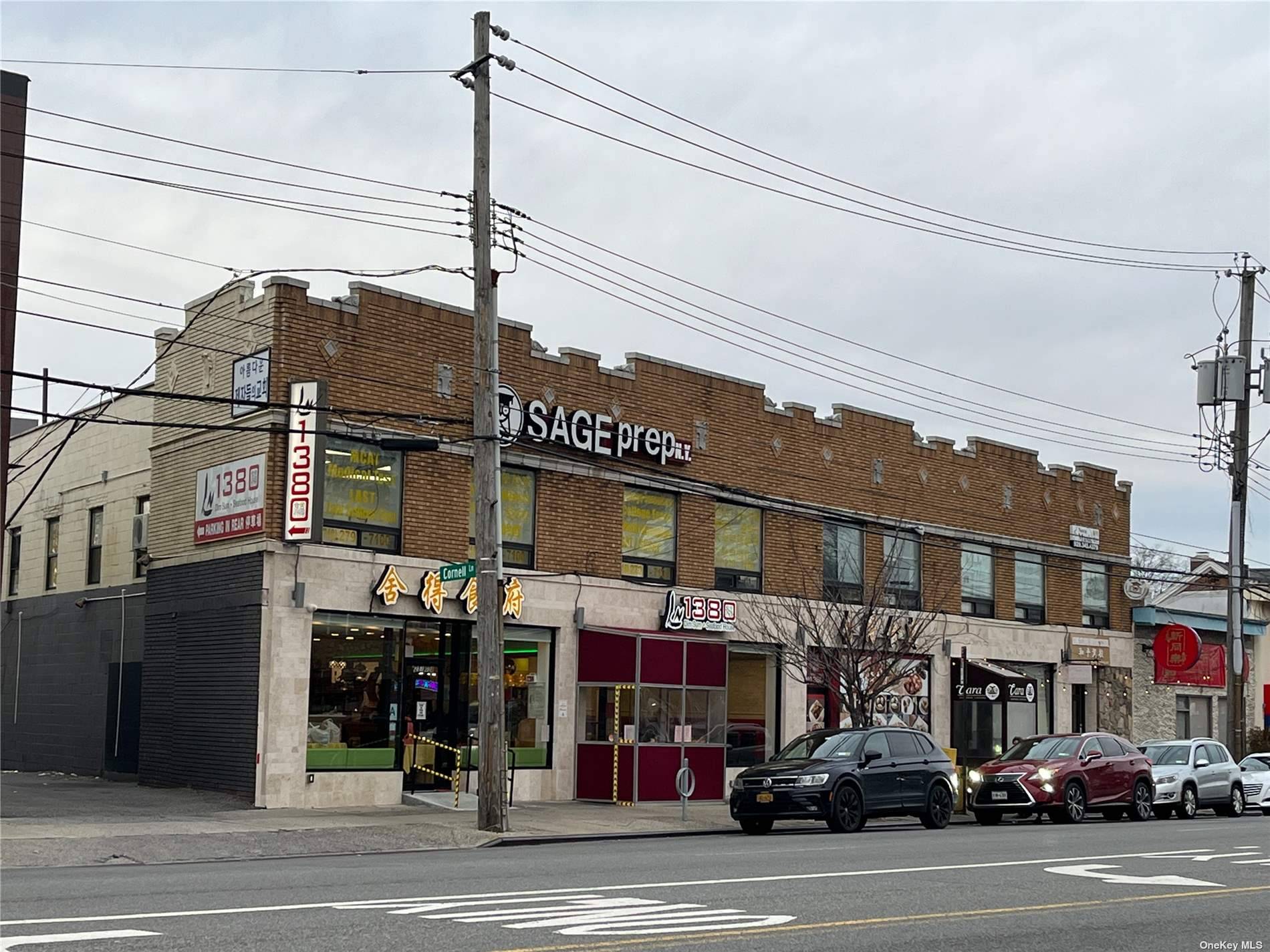 Location ! Location ! Premises is on high traffic and great exposure area, many pedestrians, 2nd floor, walk to LIRR and easy to access highways and buses Q12, Q67, N20 ...