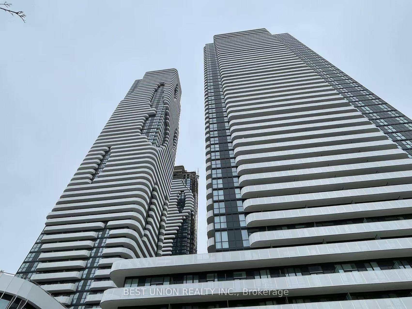 Brand New Building With Open Nice West View 1 Bedroom Den Den has a solid door and suitable as 2nd bedroom 1 bathrooms.