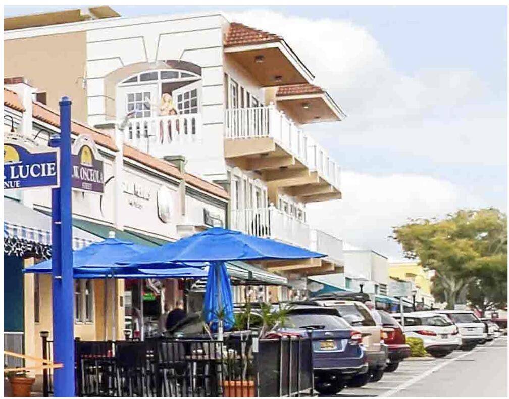 FOR RENT IDEAL RETAIL LOCATION IN NEWEST BUILDING ON OSCEOLA STREET IN THE HEART OF HISTORIC DOWNTOWN STUART.