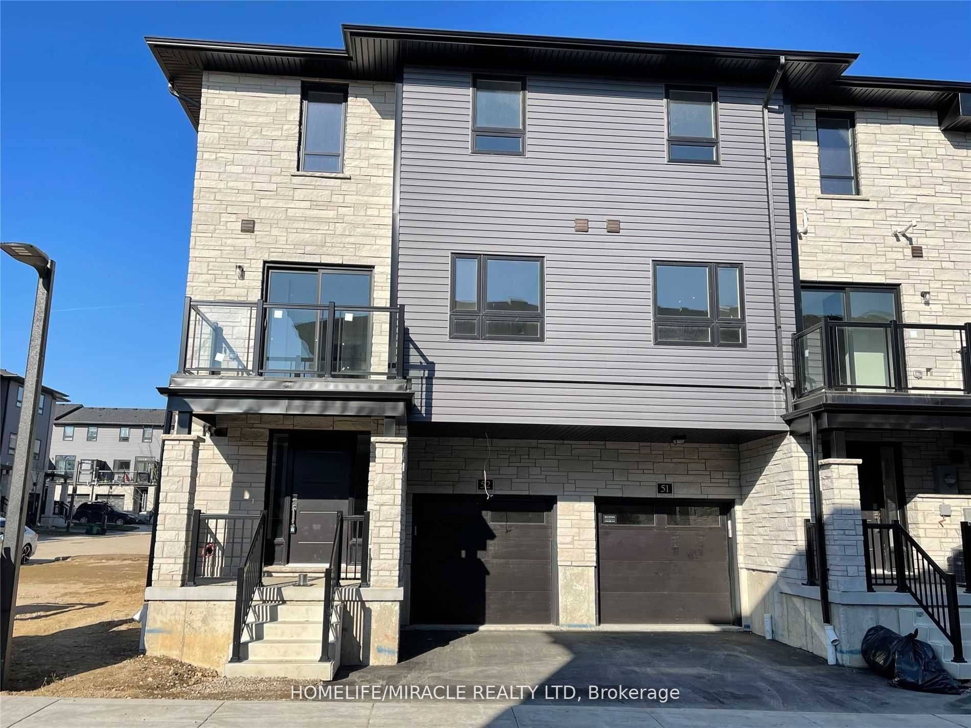 Gorgeous End Unit Townhouse With Modern Concept Layout offers 3 Bedroom 2.