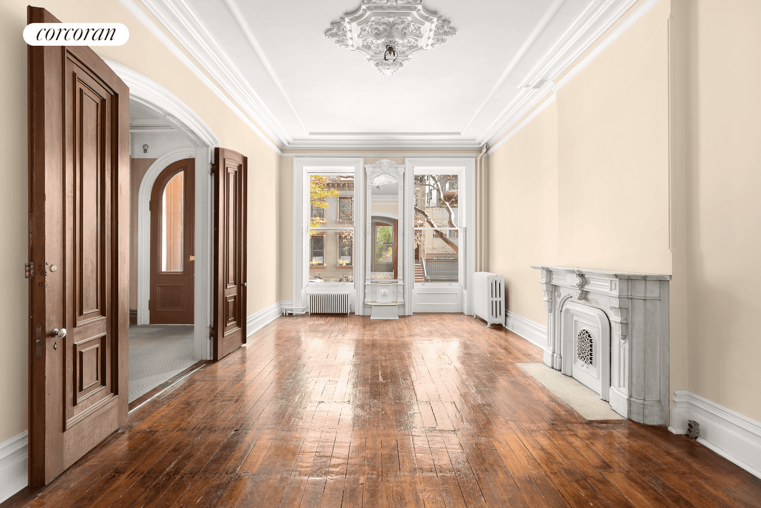 Welcome to 370 Carlton Avenue, a rare 25 foot wide townhouse in the heart of Fort Greene.