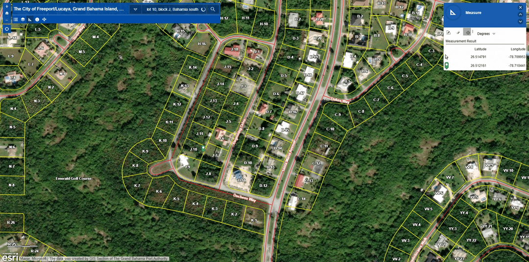 DUCHESS WAY Land Grand-Bahama-Freeport