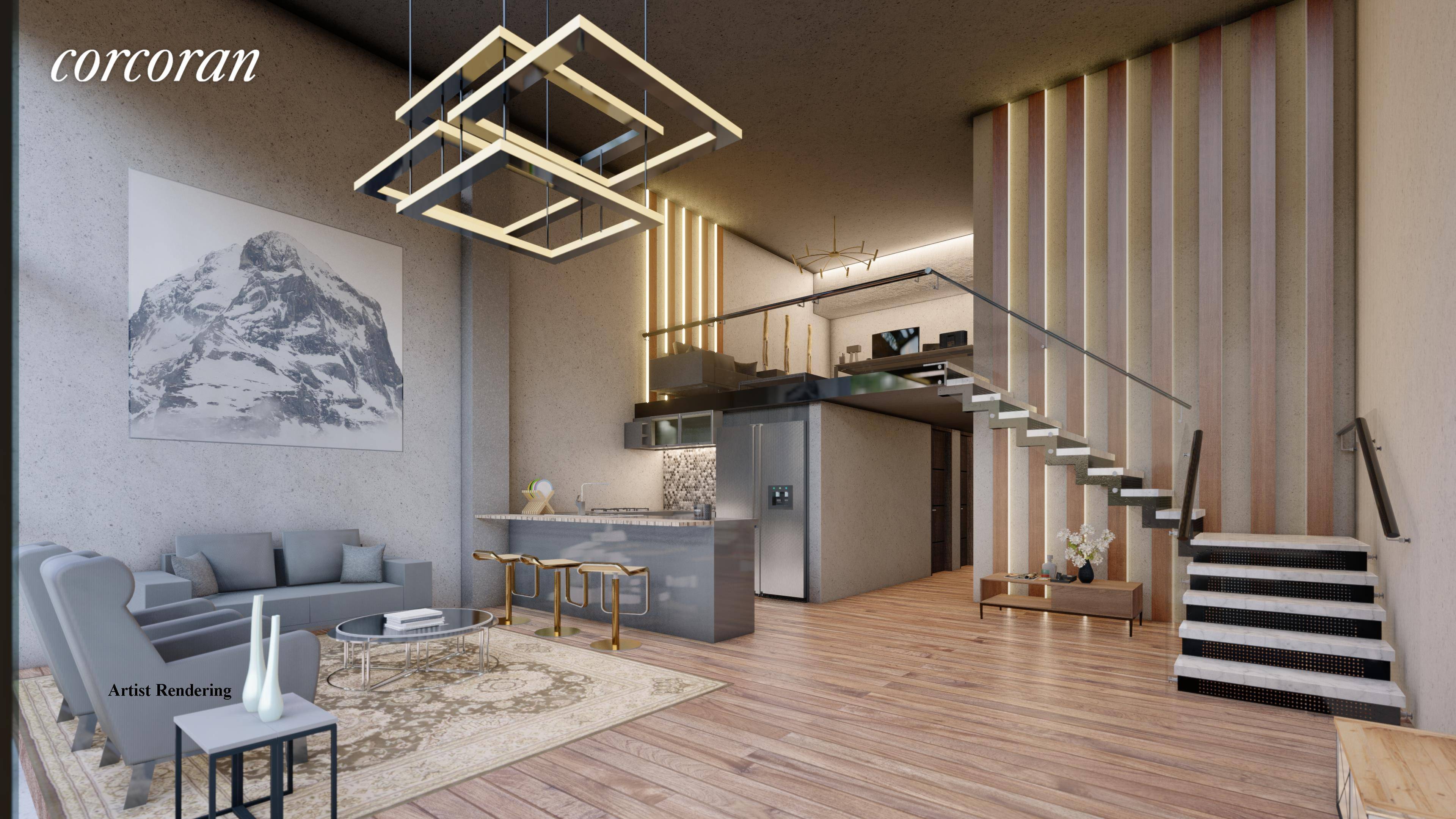 Currently being built, this new construction 20ft Wide, 3 Story, 2 family, townhouse with cellar is projected to be finished in Summer of 2021.
