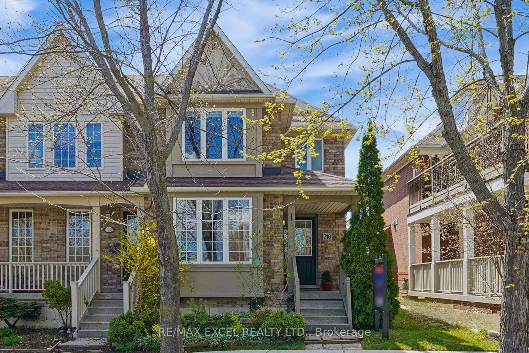 Stunning End Unit Townhome On Premium Lot Overlooking Park !