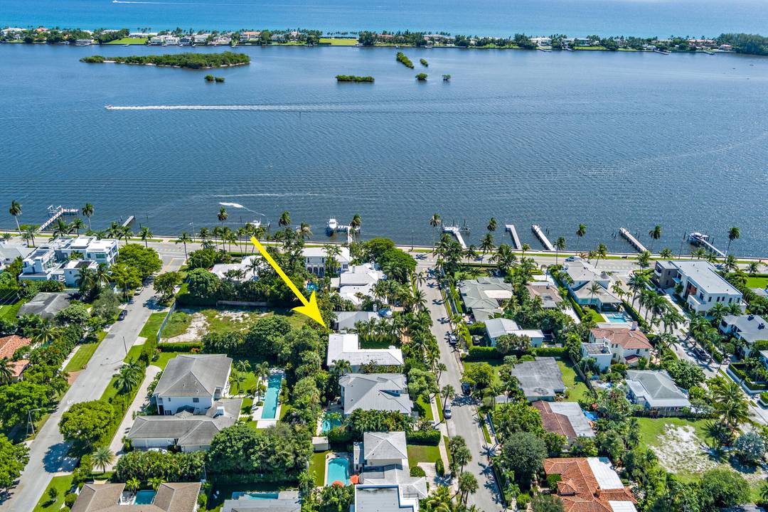 Prime location just two homes from the Intracoastal Waterway this 4 bedroom, 4.