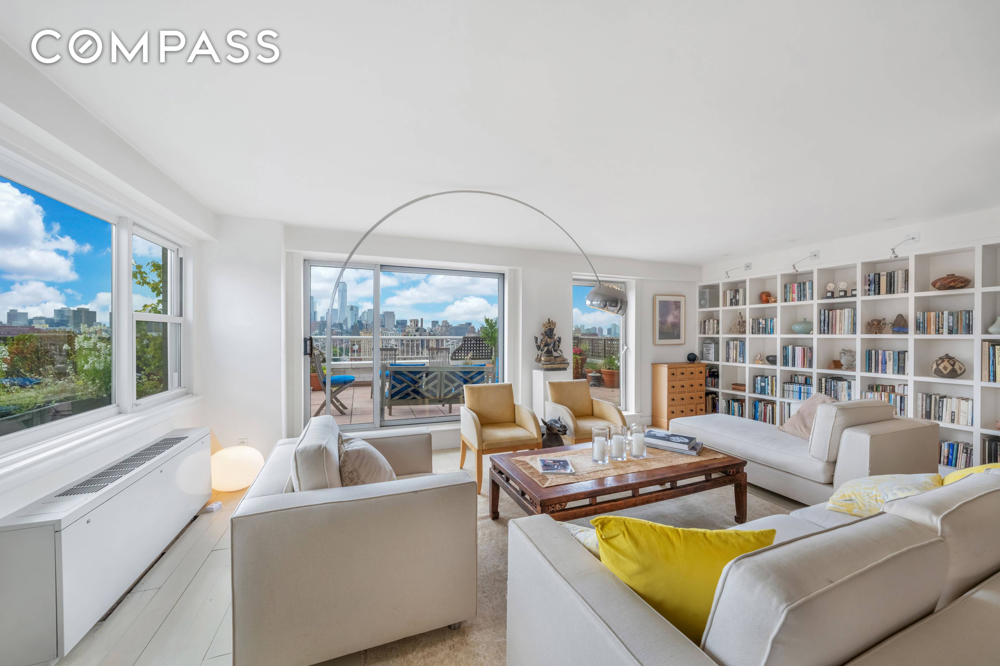 Unit 18 L M provides an incredible opportunity to own a two bedroom convertible 3 BD, two bathroom, with home office, apartment, featuring one of the largest wrap around terraces ...