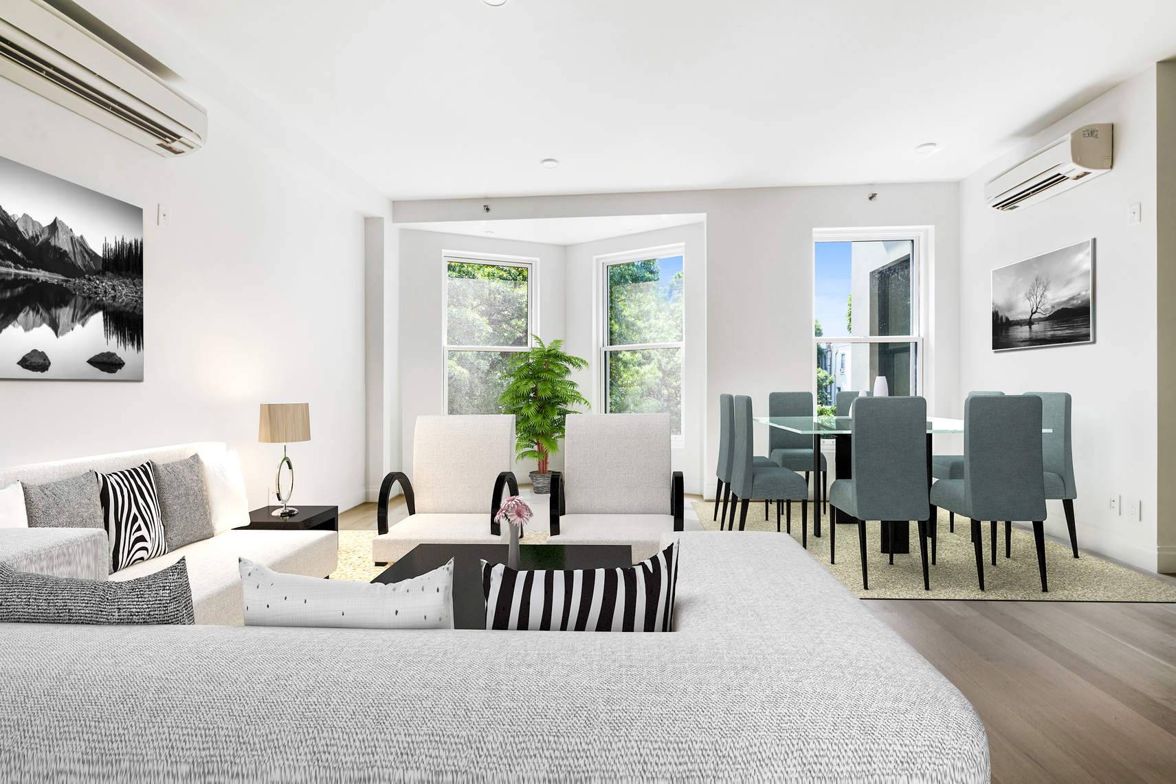 15 YEAR TAX ABATEMENT CALL FOR YOUR PRIVATE APPT Welcome to Apartment 3A at 123 Clinton Avenue, 1 BR apartment in a boutique newly built condominium in the heart of ...