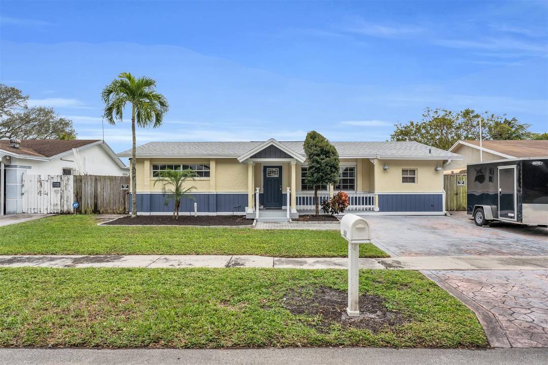 Enjoy the best of South Florida living in this beautifully updated heated pool home located in a quiet, well established neighborhood in Pembroke Pines.
