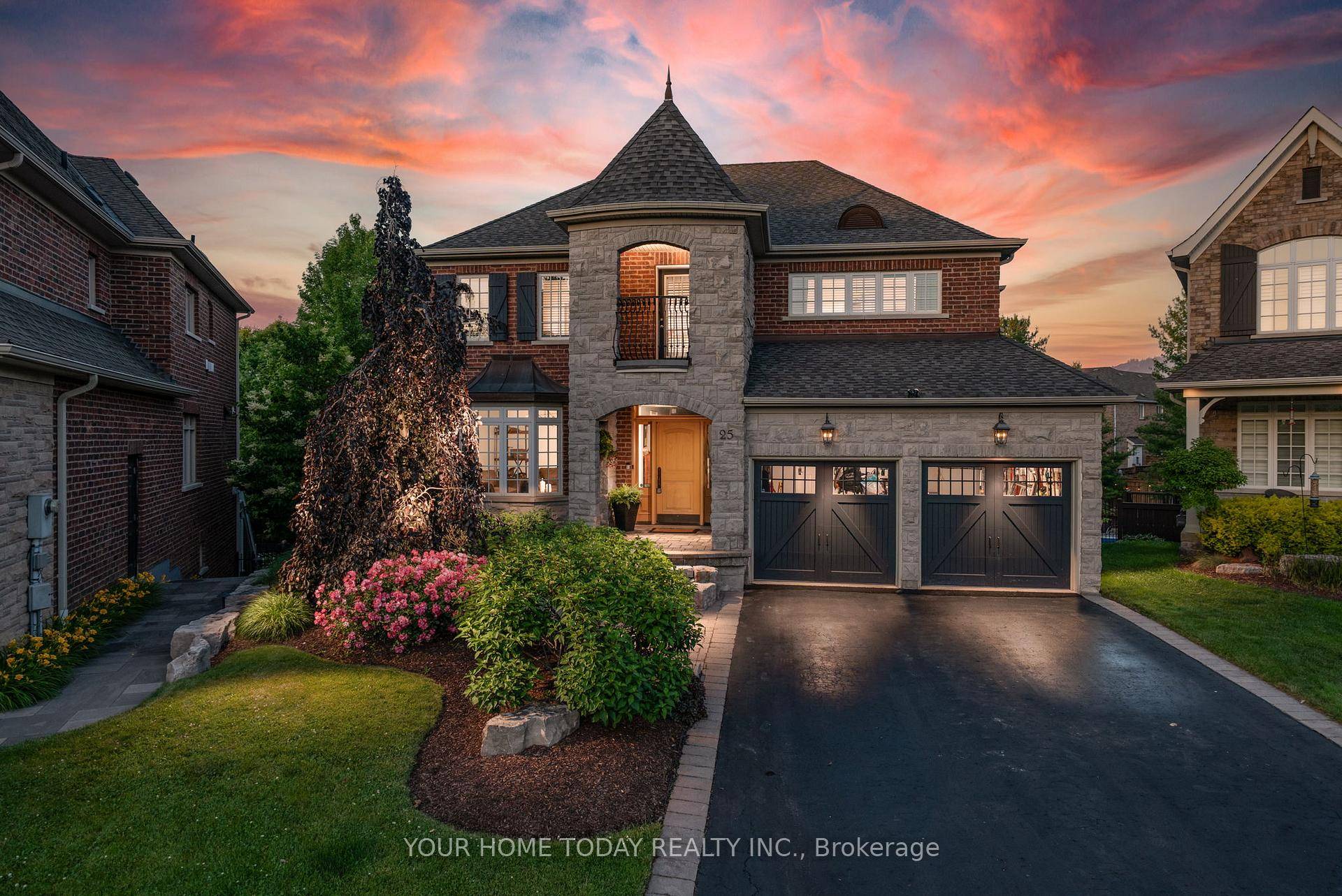 Double Oak excellence teamed with impeccable taste plus a gorgeous ravine lot with heated saltwater pool a win, win, win !