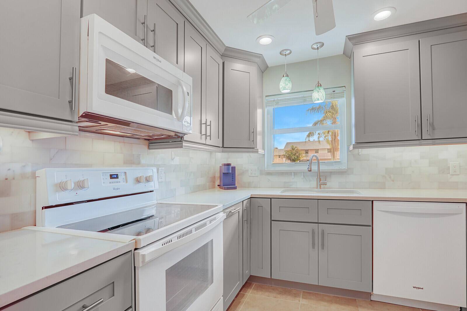Beautifully updated 2 bedroom, first floor condo that's move in ready and fully furnished !
