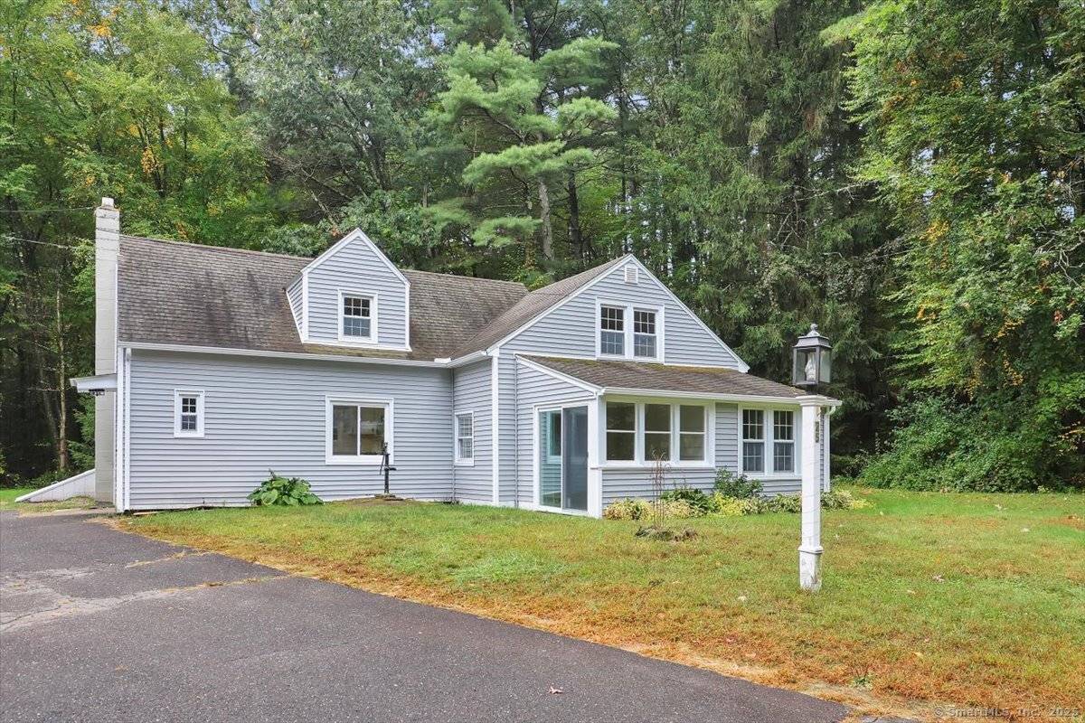 Nestled on a serene and private 1.