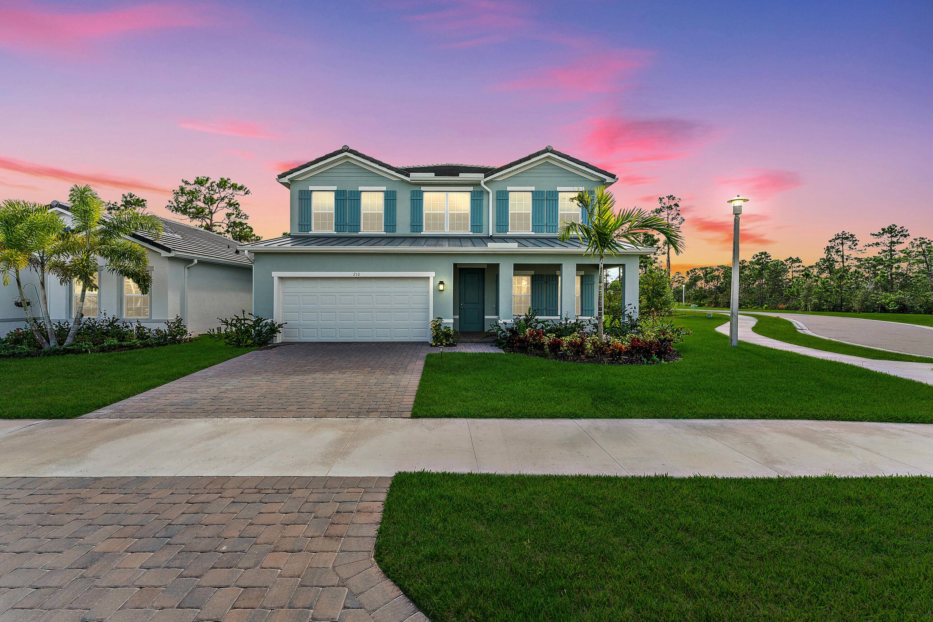 Welcome to this stunning 5 bed, 3 bath home, ideally situated on a SPACIOUS CORNER LOT in the sought after new construction community of Banyan Bay.