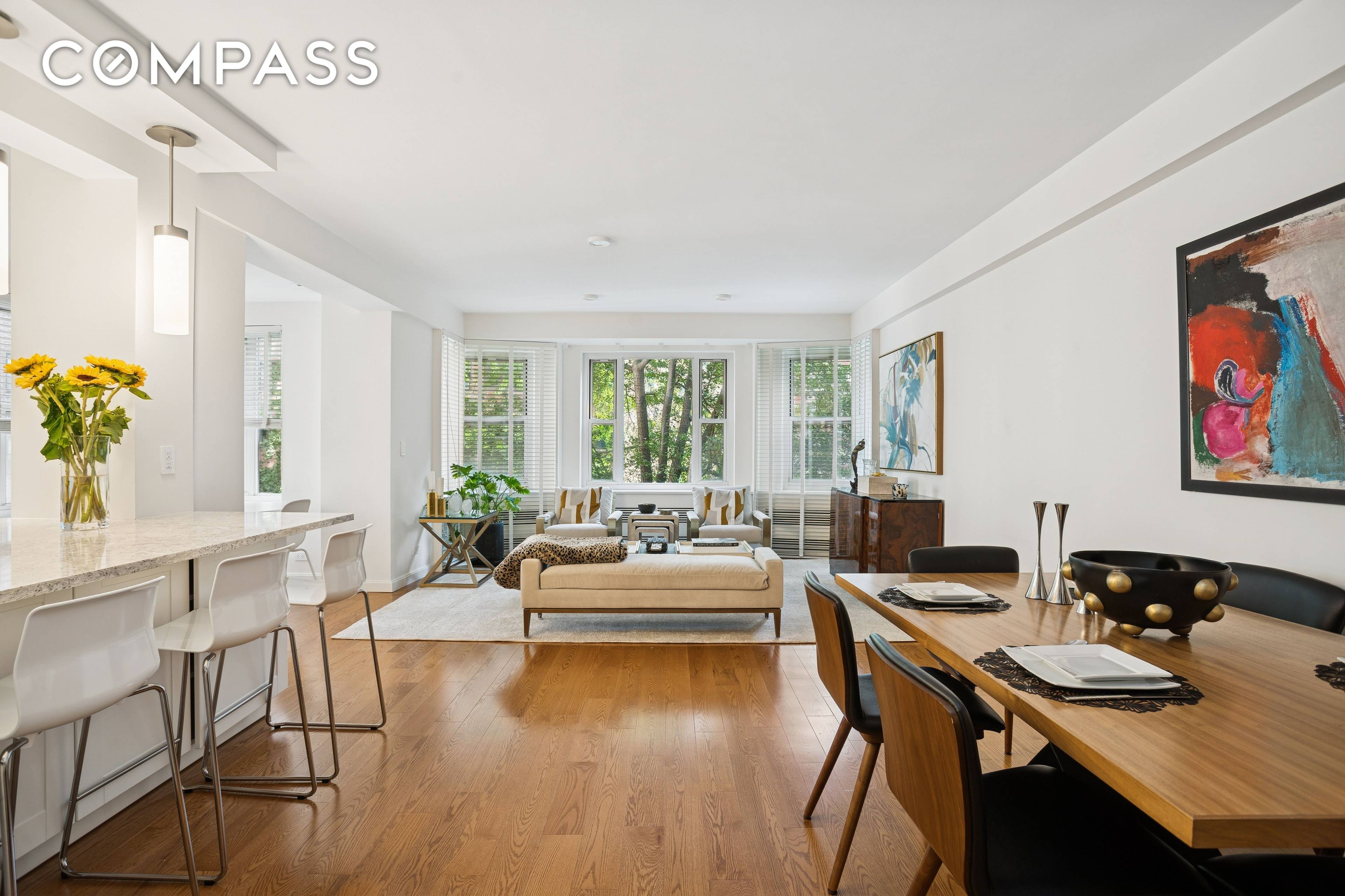 Welcome to Unit 6FGH at Sutton Manor, an expansive four bedroom, three bath residence with a flexible layout that includes a den media room, home office, and dressing area, offering ...