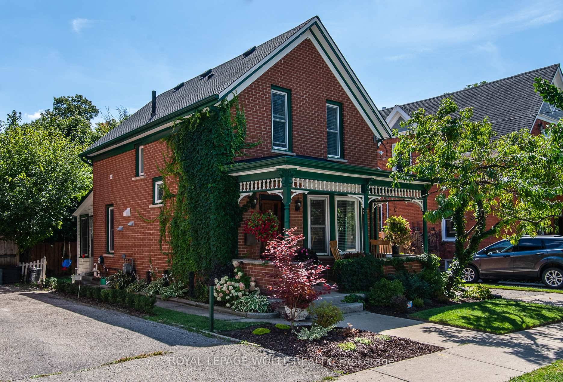 Welcome to this beautifully restored century home, ideally located in the highly sought after Victoria Park Heritage District just steps from the park and moments from Kitchener's vibrant Innovation District.