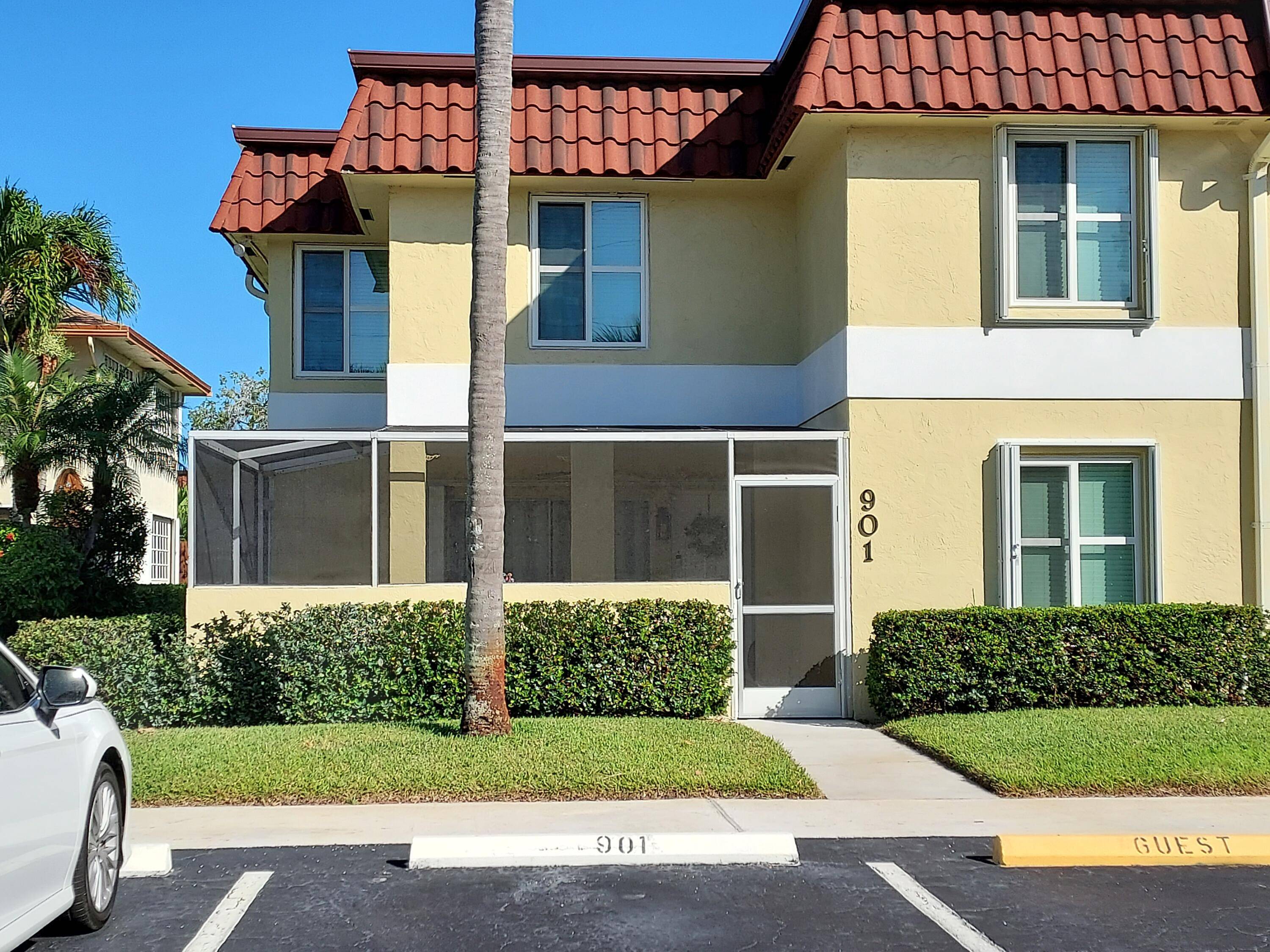 This is a beautiful condo, all renovated, with impact windows and a screened in patio with new travertine floors.