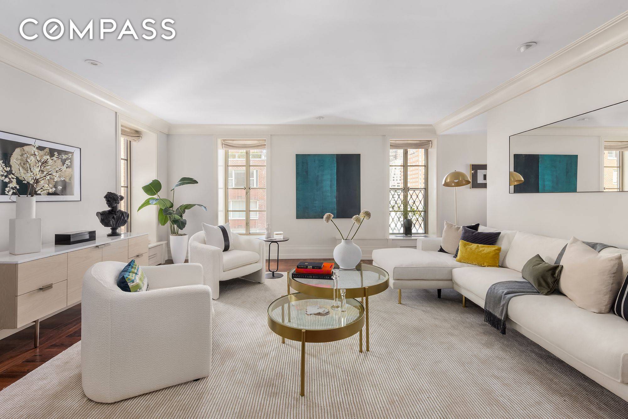 High floor, turnkey, corner three bedroom at the iconic, full service Barbizon Condominium, located in the heart of New York's Upper East Side.