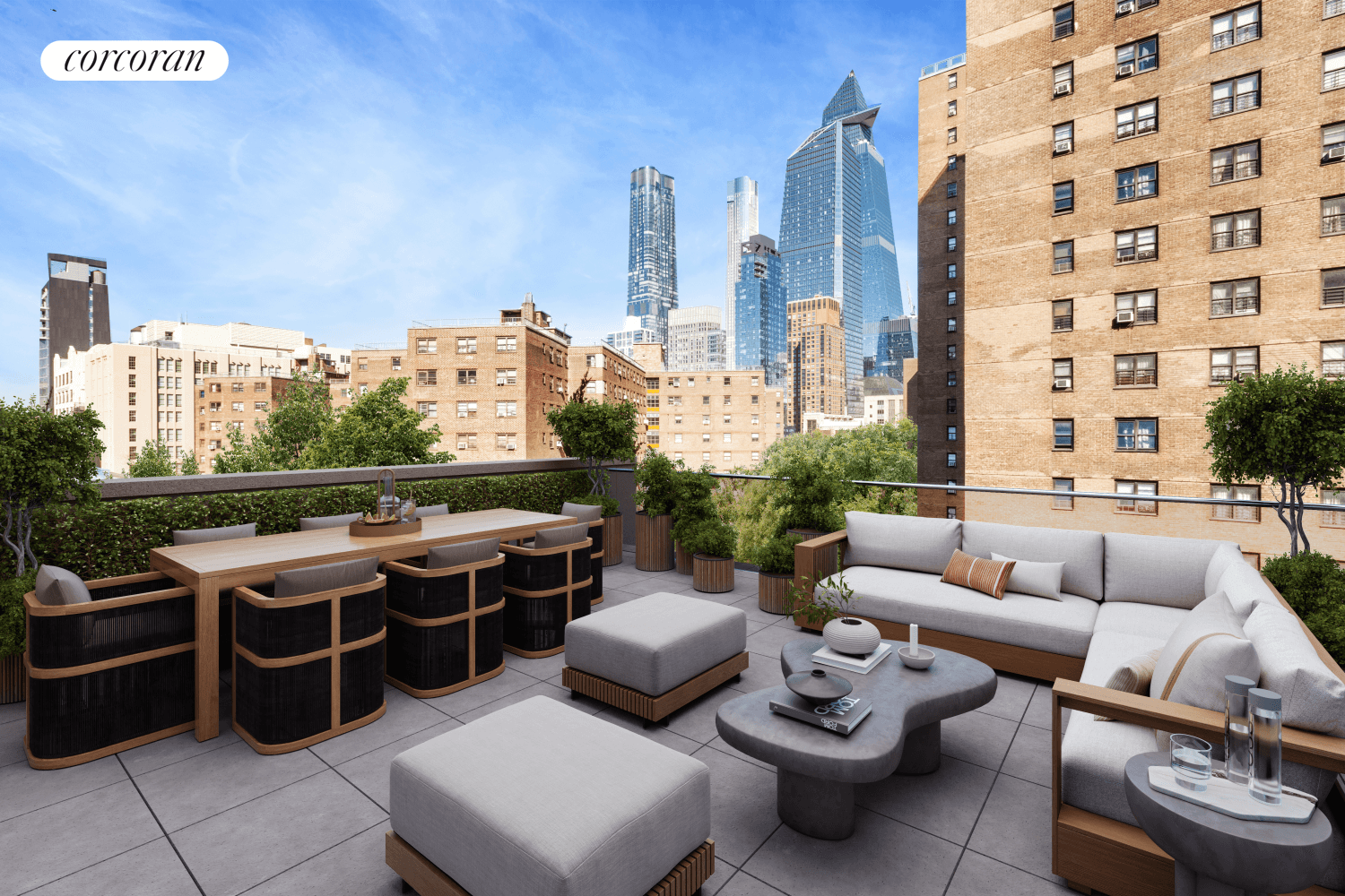 Introducing Unit 7K N at Loft 25 a meticulously designed duplex in the heart of Chelsea, where modern elegance meets effortless indoor outdoor living.