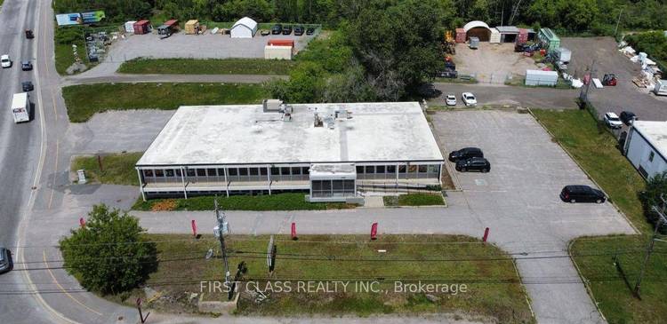 Welcome to 1650 Main Street West, A rare offering in a prominent North Bay location with Its MC Sp.