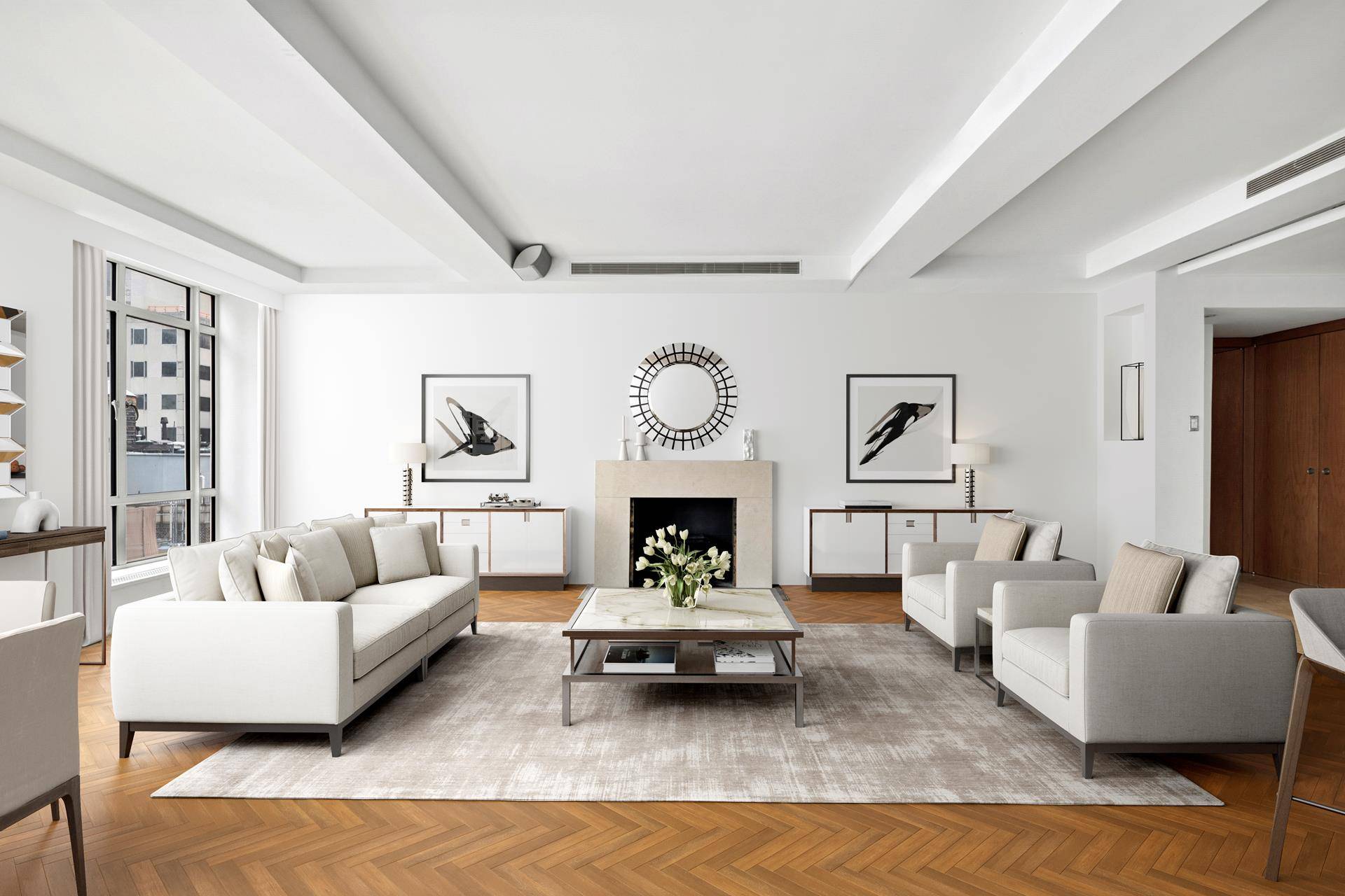 An Exceptional Opportunity in the Iconic Rockefeller Building This expansive and sun drenched 3 bedroom, 3 bathroom end unit spanning an impressive 2, 100 square feet with triple exposure offers ...