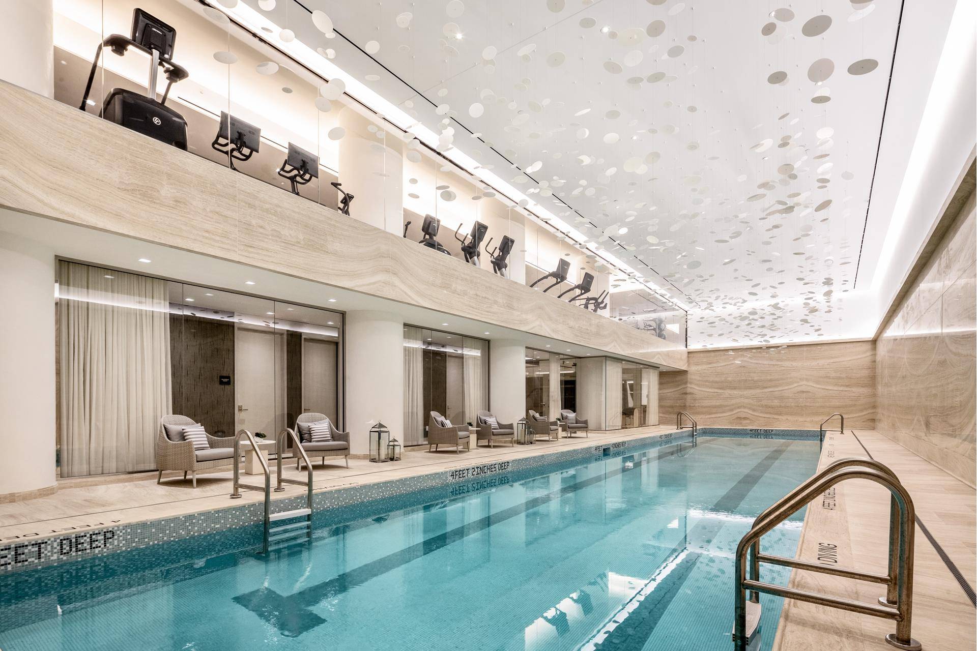 Immediate Occupancy. This expansive two bedroom, two and a half bathroom residence designed by Champalimaud offers north, east and southern exposures through floor to ceiling windows.