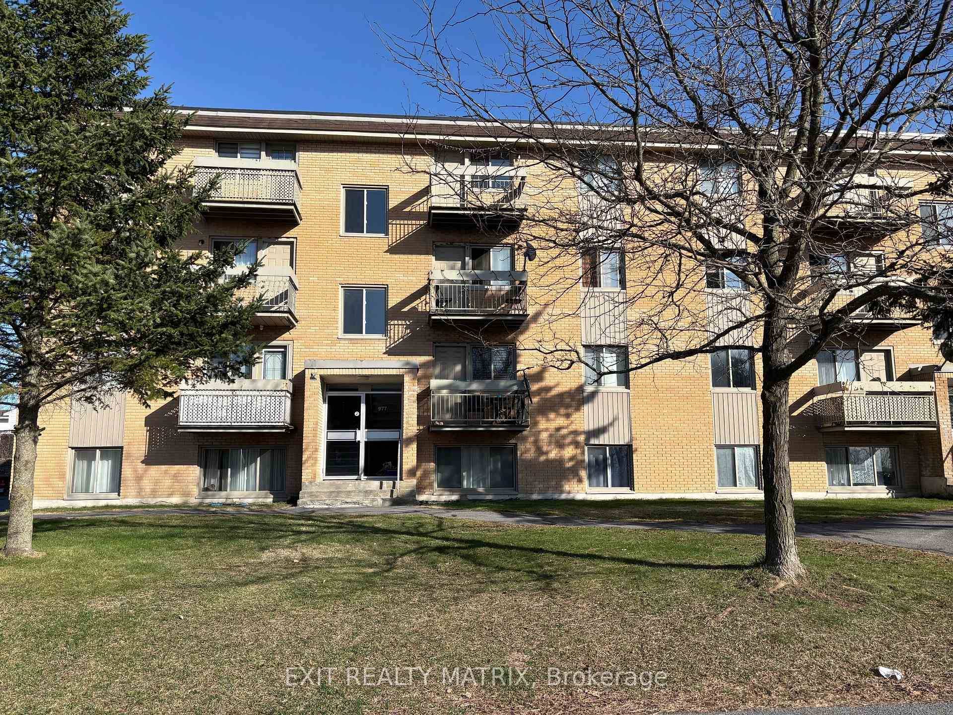 Spacious two bedroom condo on the second level.