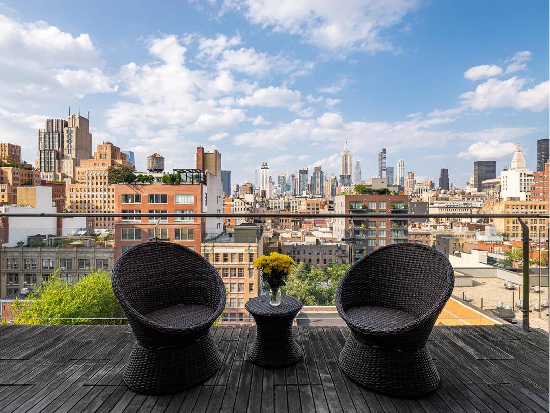 Experience elevated living in this light filled Duplex Penthouse Loft, perfectly positioned at the crossroads of Manhattan's most dynamic neighborhoods Greenwich Village, Chelsea, and the Meatpacking District.