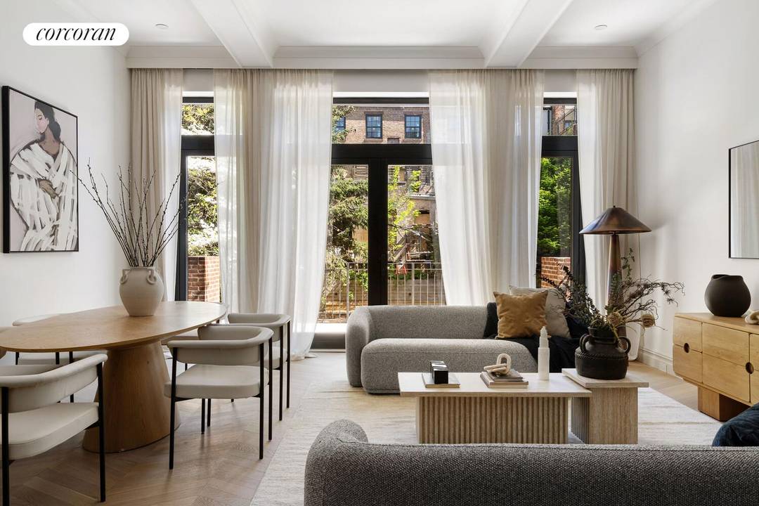 On a storybook, tree lined stretch of State Street where the quiet rhythm of Brooklyn Heights unfolds through historic facades and dappled afternoon light a classic townhouse has been meticulously ...