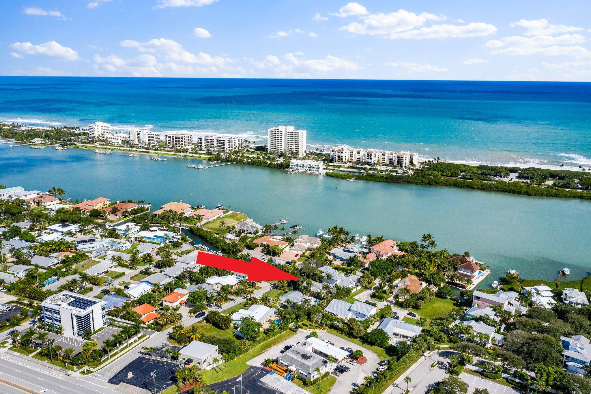 Welcome to this three bedroom, two bath home in the highly sought after neighborhood of Jupiter Heights a true boater's paradise.