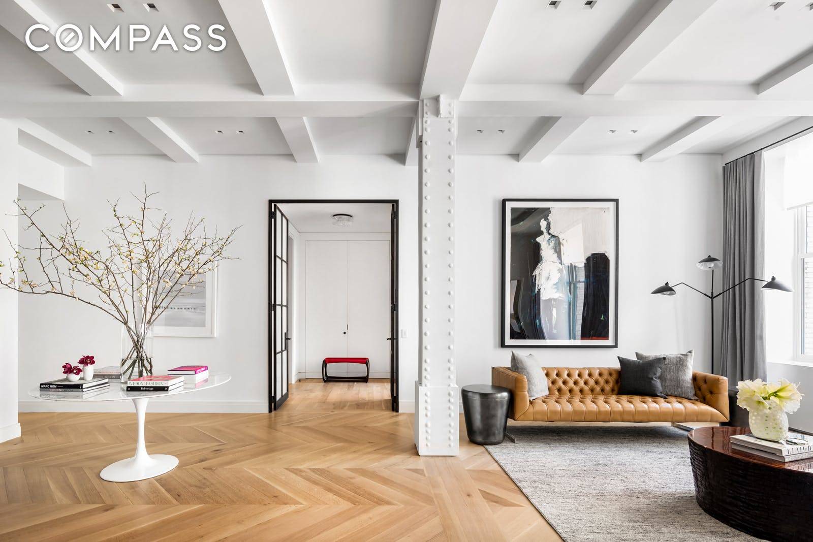 SIGNIFICANT PRICE REDUCTION The direct elevator access will bring you into this massive full floor 4200 sq ft sun drenched loft with brilliant open North, South and East exposures.