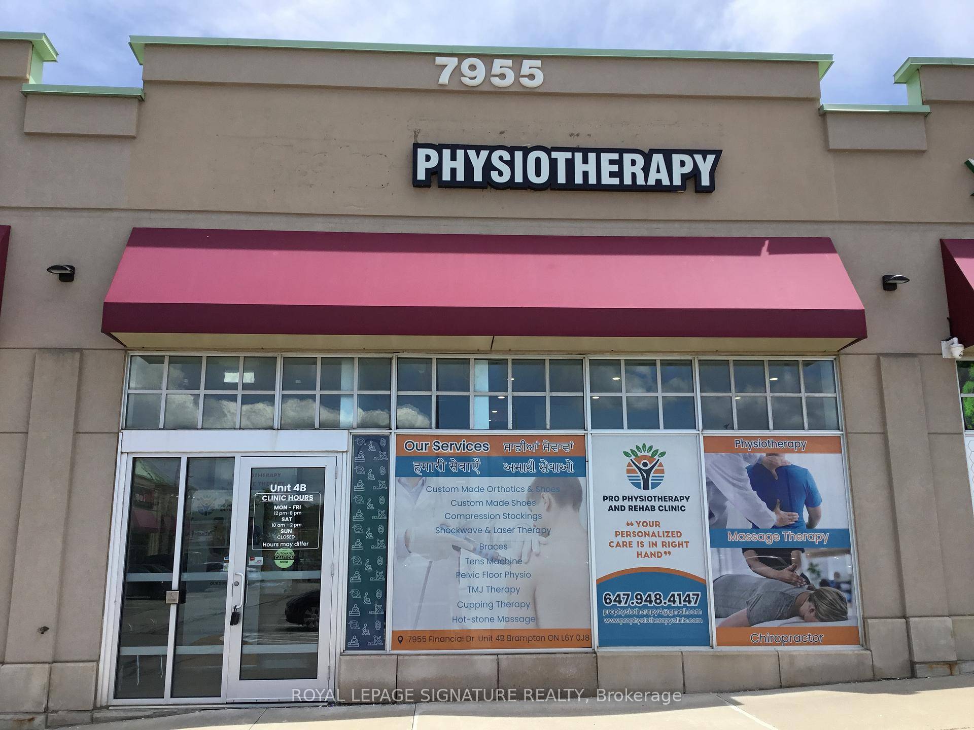 Are you looking for a turnkey Rehab Clinic Physiotherapy, Chiropractic amp ; Massage in a major plaza, with strong income amp ; client base.
