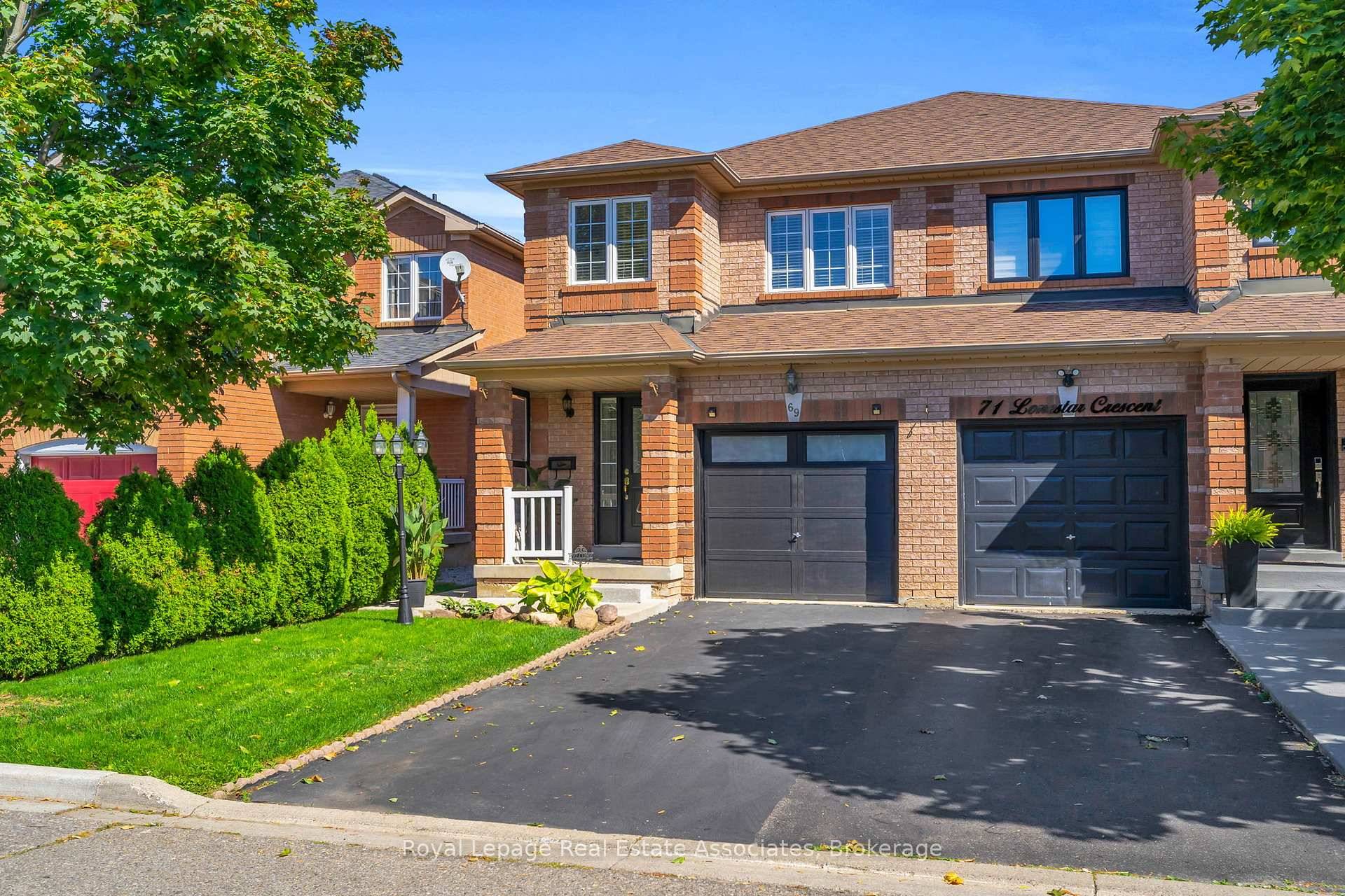 Welcome to this charming semi detached home located in the sought after Fletchers Meadow community of Brampton.