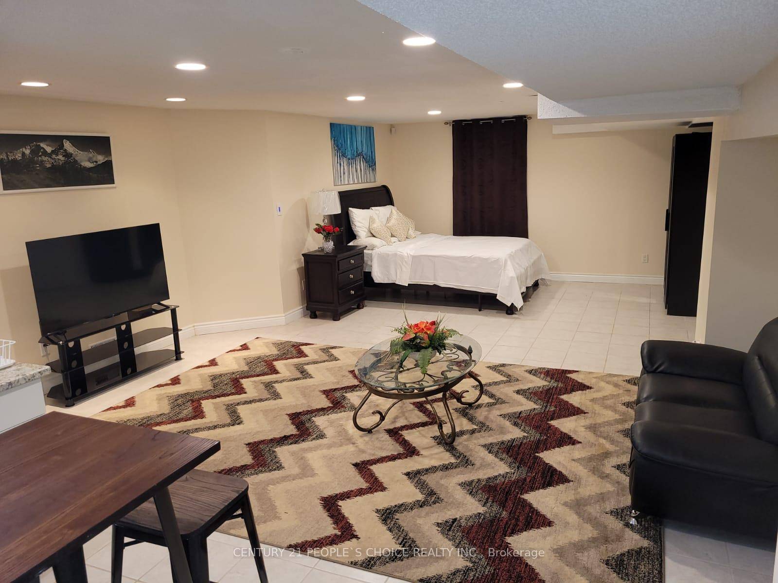 Welcome to this spacious basement bachelor apartment in the heart of Castlemore.