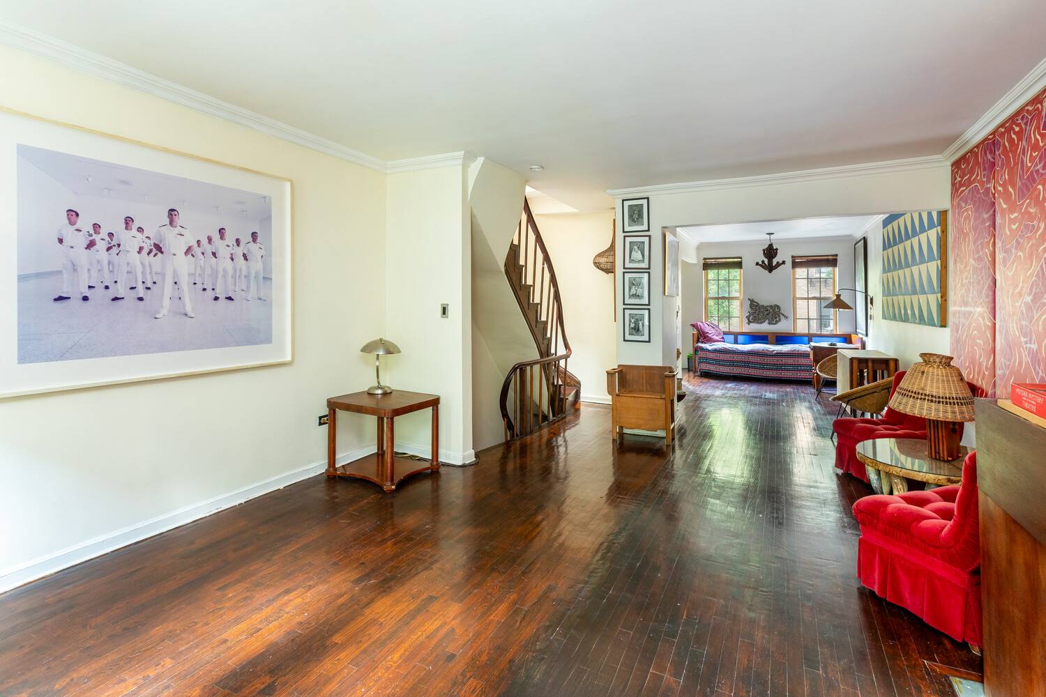 Welcome to 312 West 19th Street a rare duplex rental that blends townhouse warmth with modern updates, all in the heart of Chelsea.