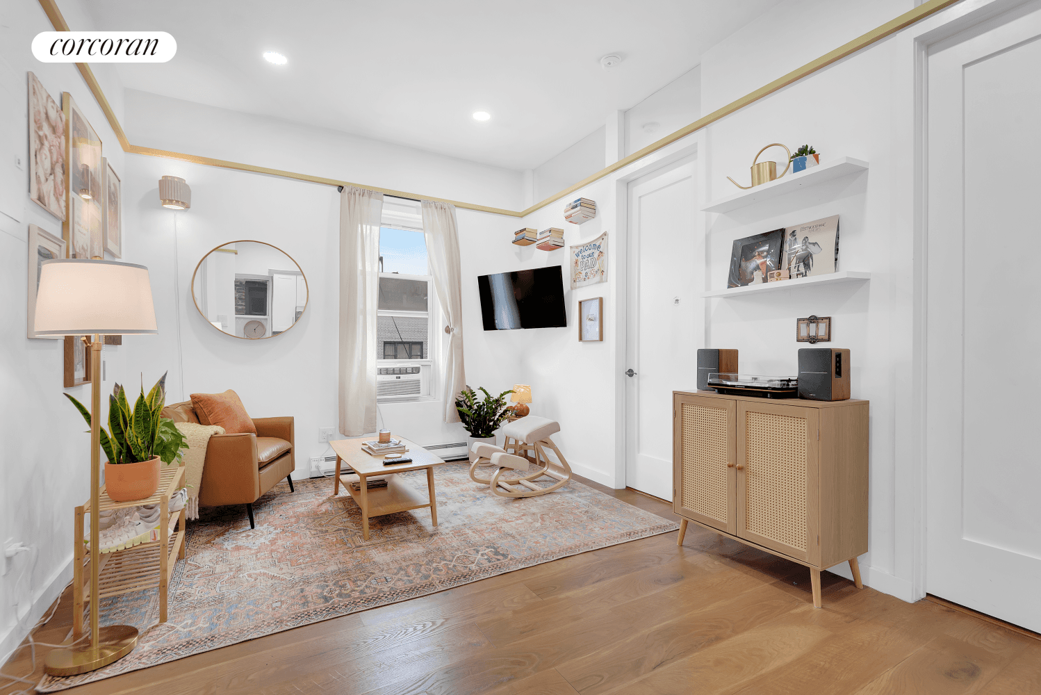 Welcome to Penthouse 5R at 462 Amsterdam Avenue, a beautifully updated two bedroom apartment nestled atop a classic Upper West Side townhouse.