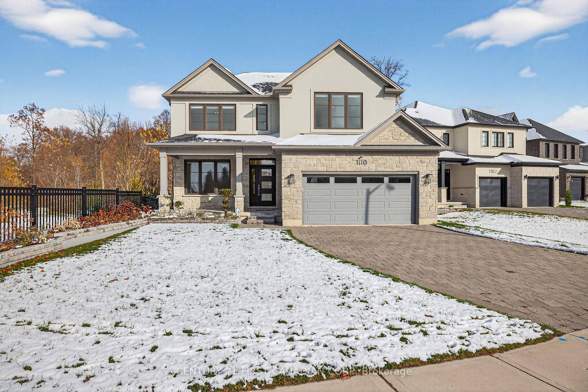 Welcome to 1110 Riverbend Road where modern elegance meets natural tranquility.