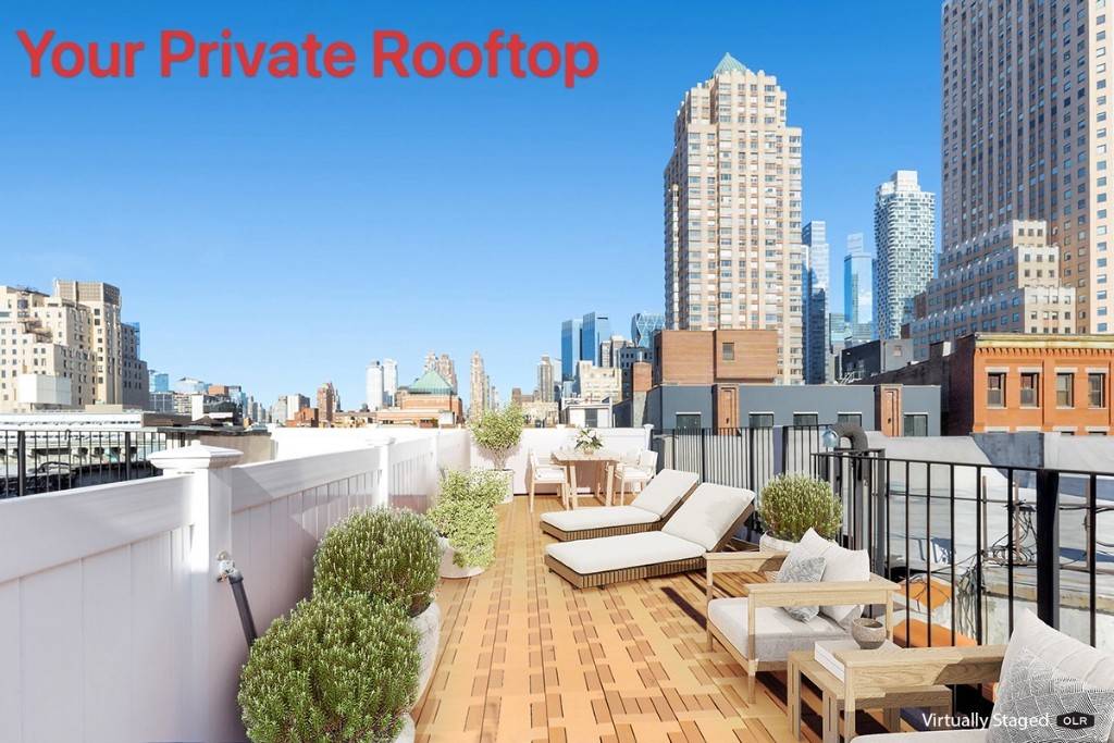 Hells Kitchen 2BR with Huge Private Rooftop Terrace Aurora Building Fully Renovated 2023 Discover your private rooftop retreat in this completely renovated 2 bedroom, 1 bathroom apartment in the Aurora ...