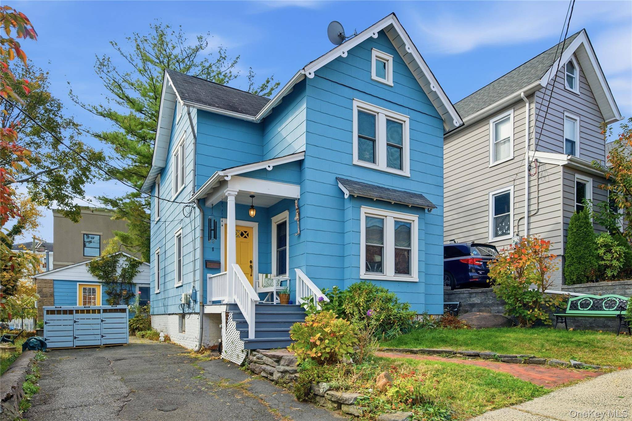 Just a few houses from the Hudson River, this charming Village style Colonial beautifully blends classic character with modern updates.