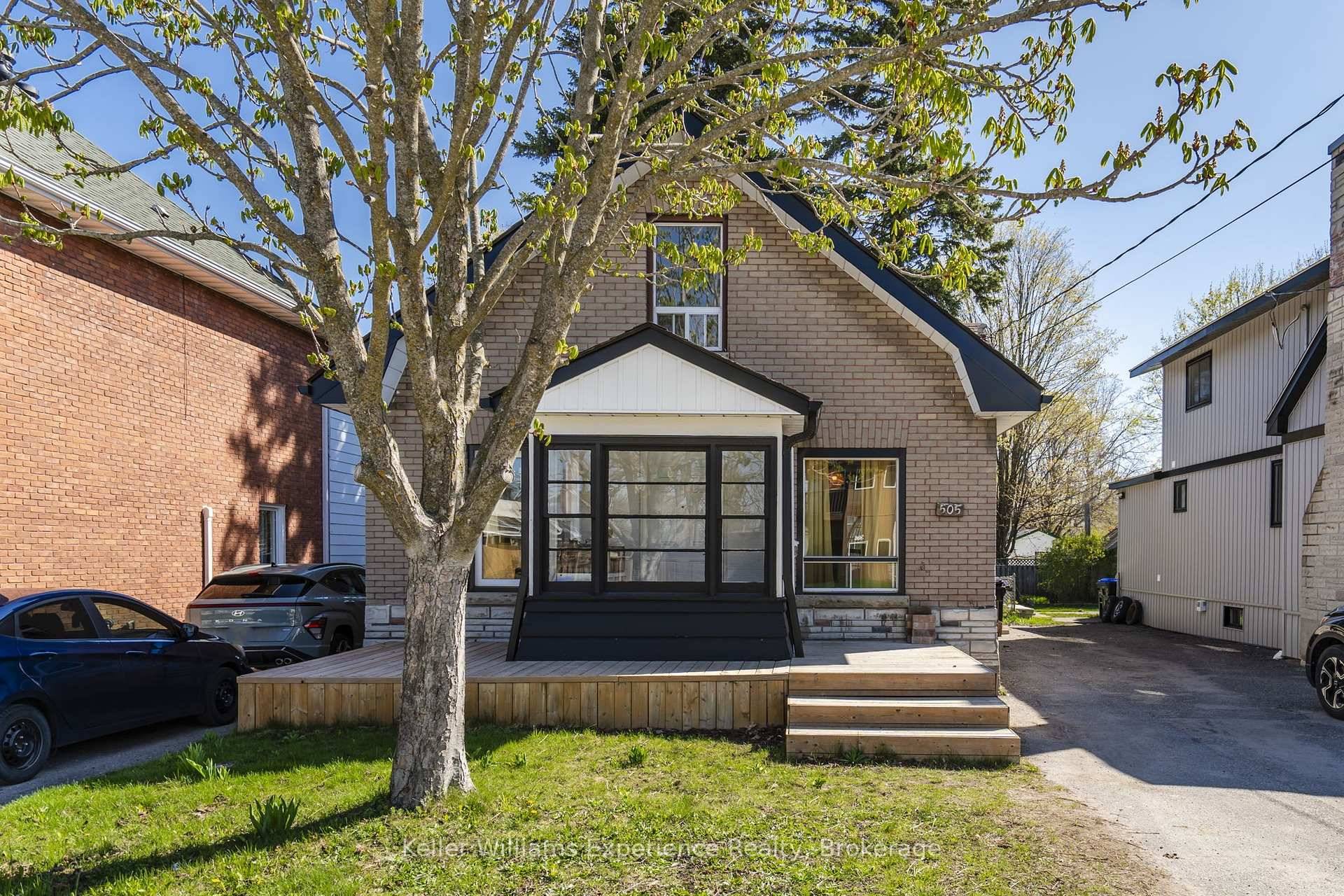 Charming 1. 5 story brick home featuring 4 bedrooms and 2 bathrooms, with one bedroom conveniently located on the main floor and three more upstairs ideal for families or those ...