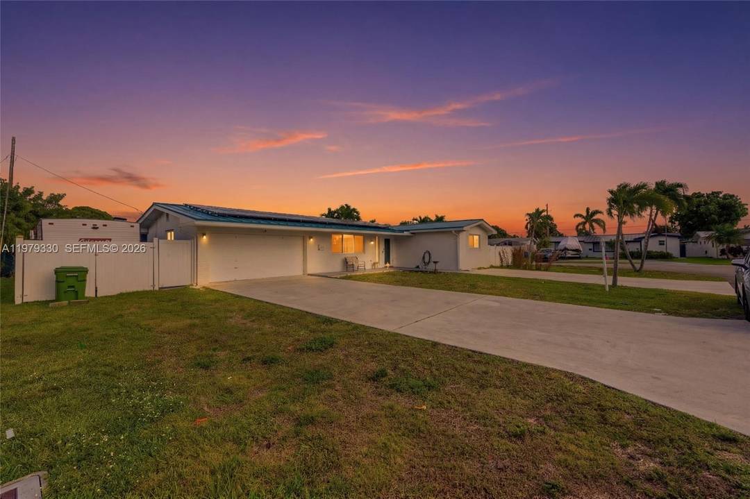 Beautifully renovated 2 bedroom, 1 bath home situated on a spacious corner lot in Pembroke Pines.