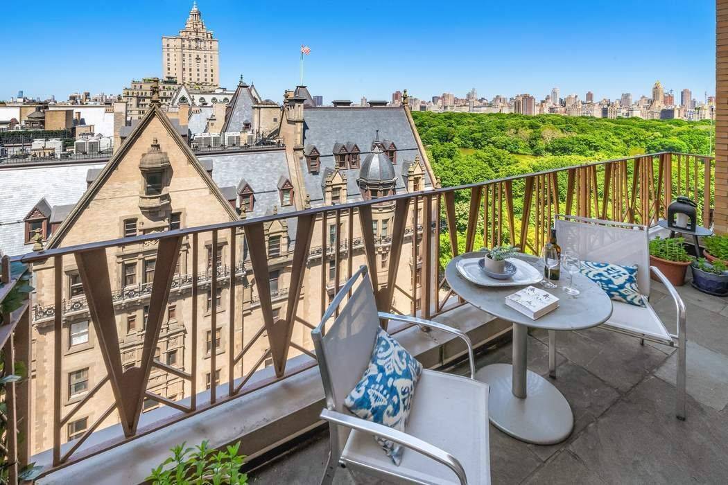 Move right into this renovated, bright and spacious, terraced 3 bedroom, 3 bath at the Majestic, one of the finest pre war co ops on Central Park West.