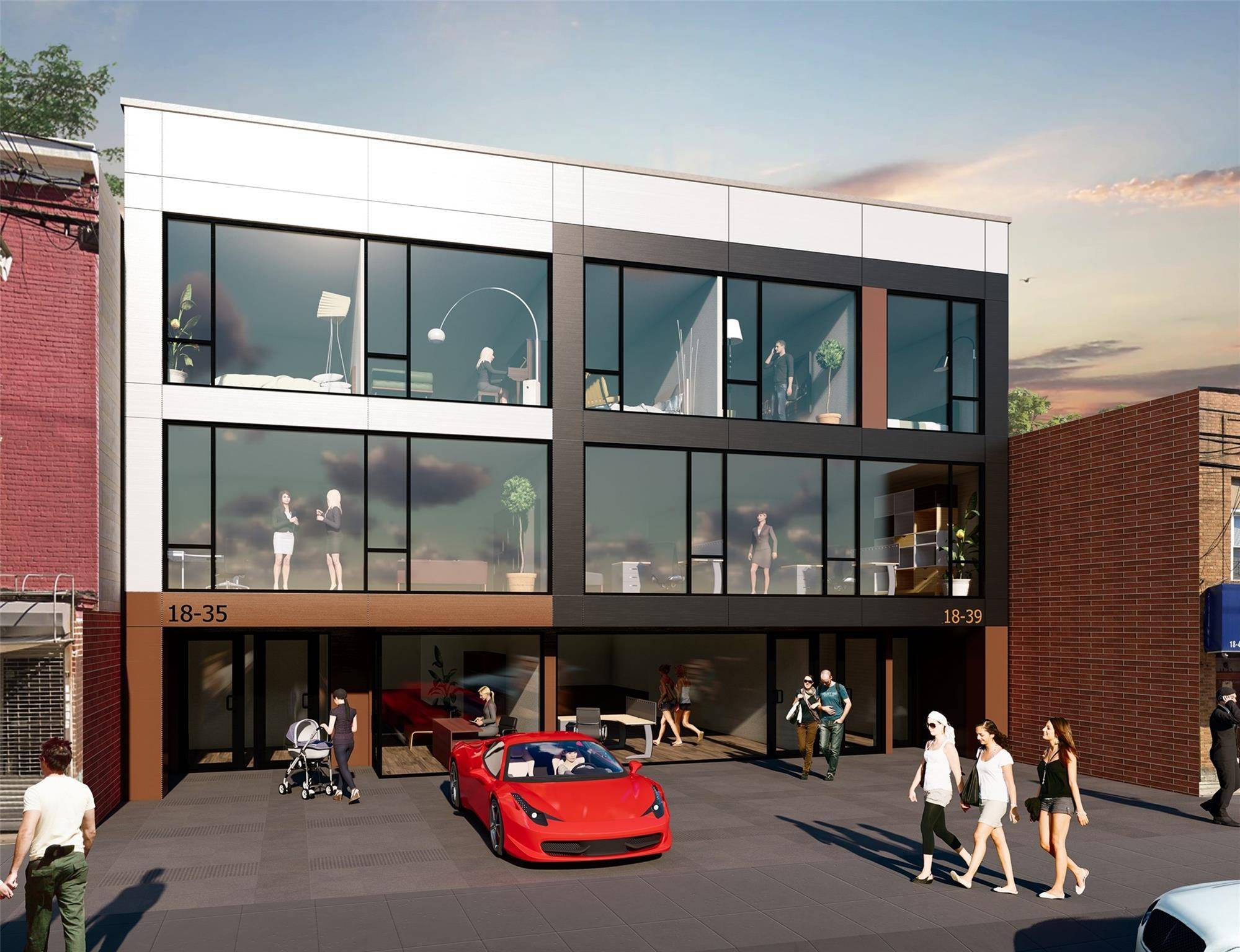 Prime Development Opportunity College Point Blvd Shovel ready site with approved plans and 12, 586 buildable GSF start construction immediately.