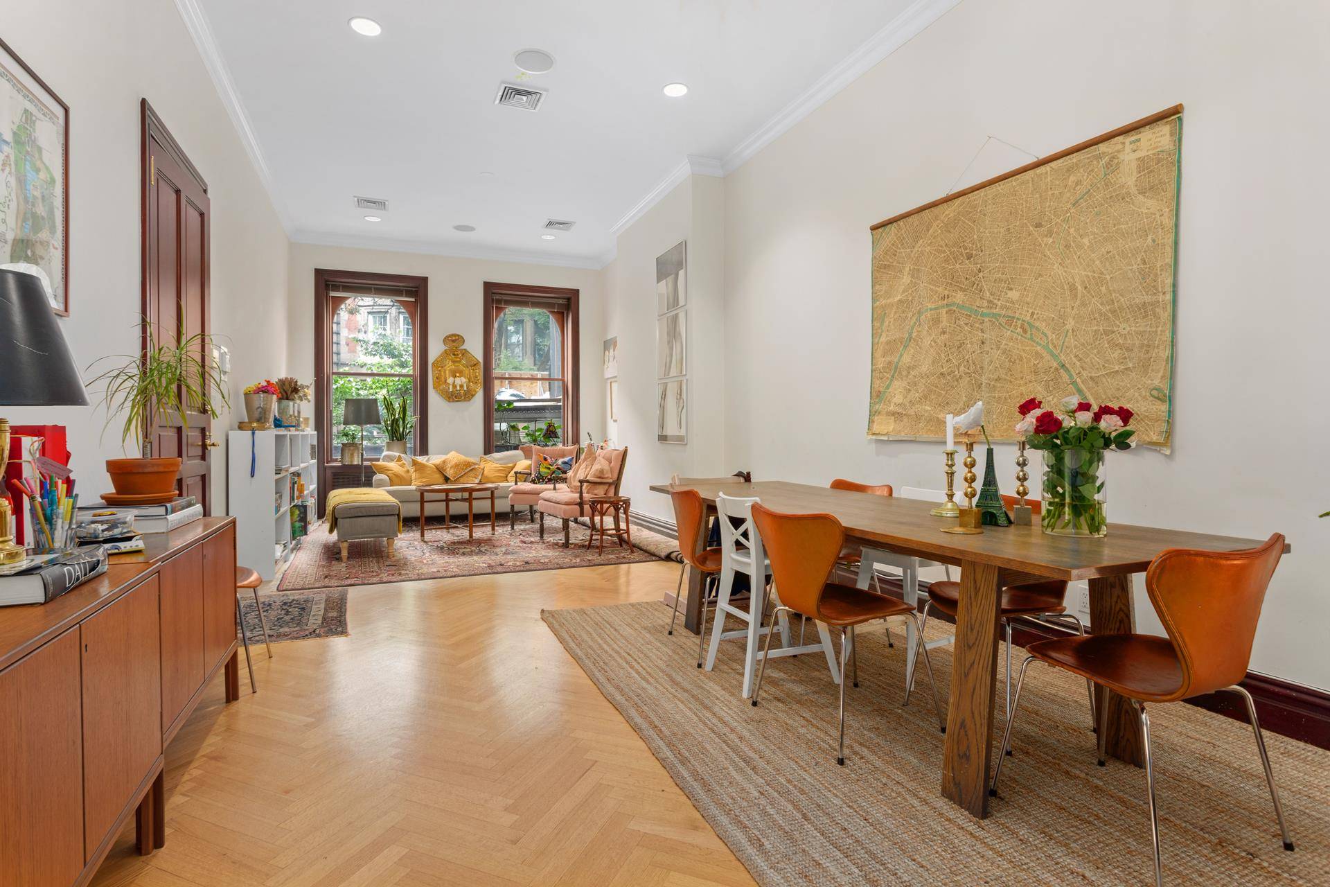 Available Early September Spacious Parlor Floor Residence on Prime UWS Block Welcome to this stunning 1, 500 sq ft Parlor floor home located on a picturesque, tree lined block of ...