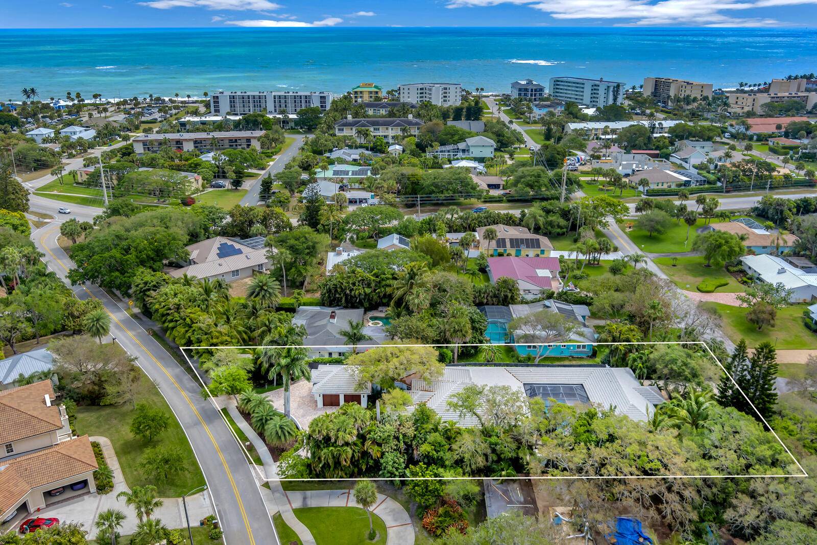 2025 Roof ! Experience luxury in this Central Beach estate !