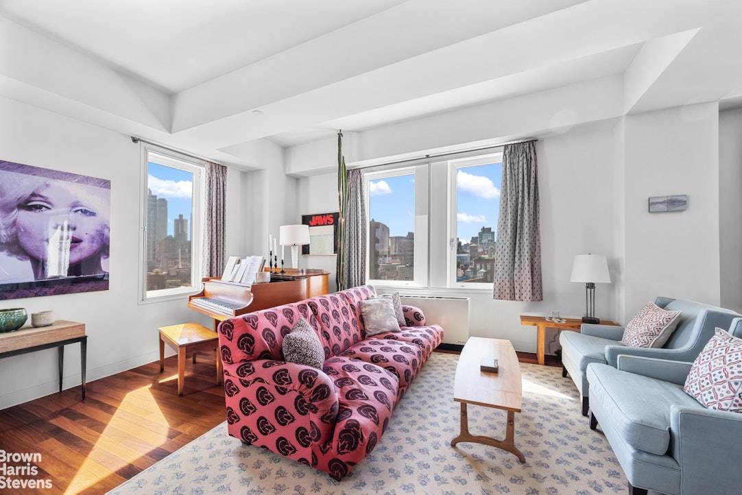 Perfectly placed on a high floor southwest corner at 225 Lafayette Street cross street is Spring in the vibrant heart of Nolita, this spacious, sun flooded, and serene 1, 735 ...