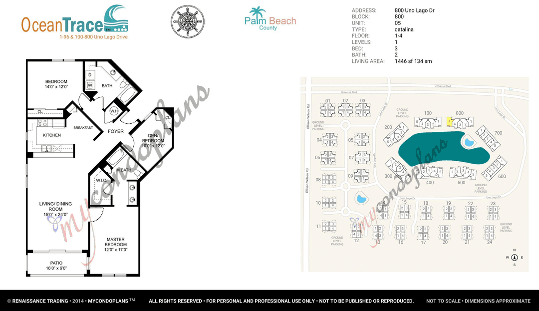 Available Nov 1, 2026 February 28, 2027 This fabulous third floor condo offers breathtaking lagoon views and southern exposure, filling your private balcony with sunlight all day.